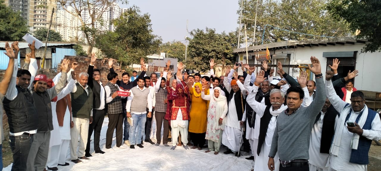 गौतम बुद्ध नगर,अखिल भारतीय किसान सभा गौतम बुद्ध नगर की मासिक बैठक जैतपुर जिला कार्यालय पर संपन्न हुई। GBN Express news