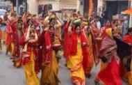 अयोध्या, 17 जनवरी:रामनगरी में महिलाओं ने निकाली 'जल कलश यात्रा' सरयू मैया के तट से श्रीराम लला के मंदिर तक पहुंची यात्रा I GBN Express news