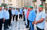 ग्रेटर नोएडा, शनिवार दिनांक 16 मार्च को ग्रेटर नोएडा वेस्ट में किसान एकता संघ का अनिश्चितकाल धरना तीसरे दिन भी जारी रहा I GBN Express news