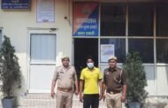 दादरी पुलिस द्वारा, अवैध शस्त्र के साथ अभियुक्त गिरफ्तार, कब्जे से 01 तमंचा 312 बोर, 01 जिन्दा कारतूस 312 बोर बरामद। GBN Express news