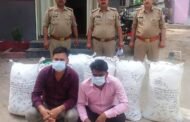 ग्रेटर नोएडा , कासना पुलिस व एंटी नारकोटिक्स टास्क फोर्स, मेरठ की संयुक्त टीम द्वारा 02 गांजा तस्कर गिरफ्तार, कब्जे से 01 कुन्तल 01 किलो 300 ग्राम अवैध गाँजा (अंतर्राष्ट्रीय मूल्य करीब 55 लाख रुपये) व 01 कार बरामद । GBN Express news