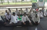 ग्रेटर नोएडा,,भारतीय किसान यूनियन एराजनीतिक का ग्रेटर नोएडा प्राधिकरण पर अनिश्चितकालीन धरने का 24वां दिन। GBN Express news