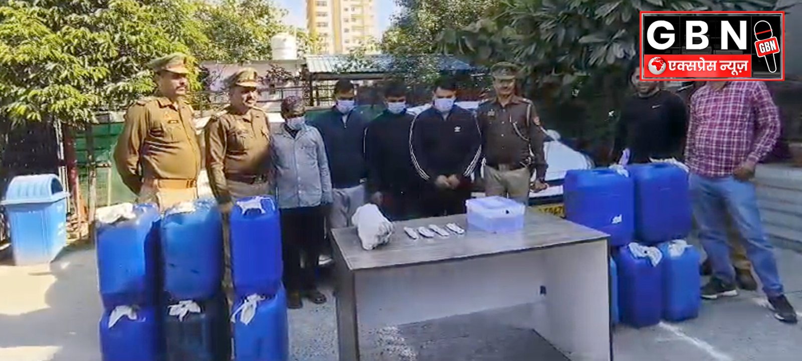 थाना फेस-3 नोएडा पुलिस द्वारा ट्रान्सफार्मर काटकर ट्रान्सफार्मर से तेल चोरी करने वाले 04 शातिर अन्तर्राज्यीय चोर गिरफ्तार, GBN Express news