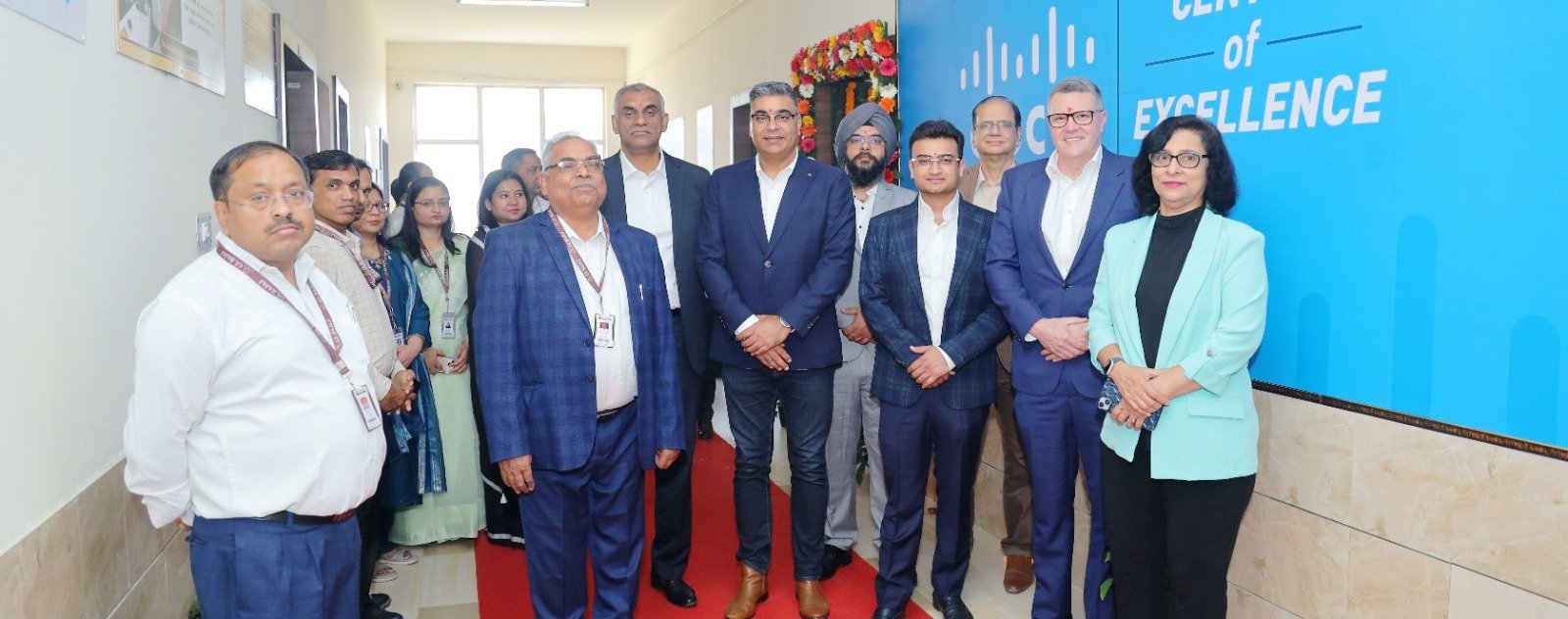 ग्रेटर नोएडा - GL बजाज में CISCO सेंटर ऑफ एक्सीलेंस का उद्घाटन, छात्रों को भविष्य के लिए तैयार करने पर जोर