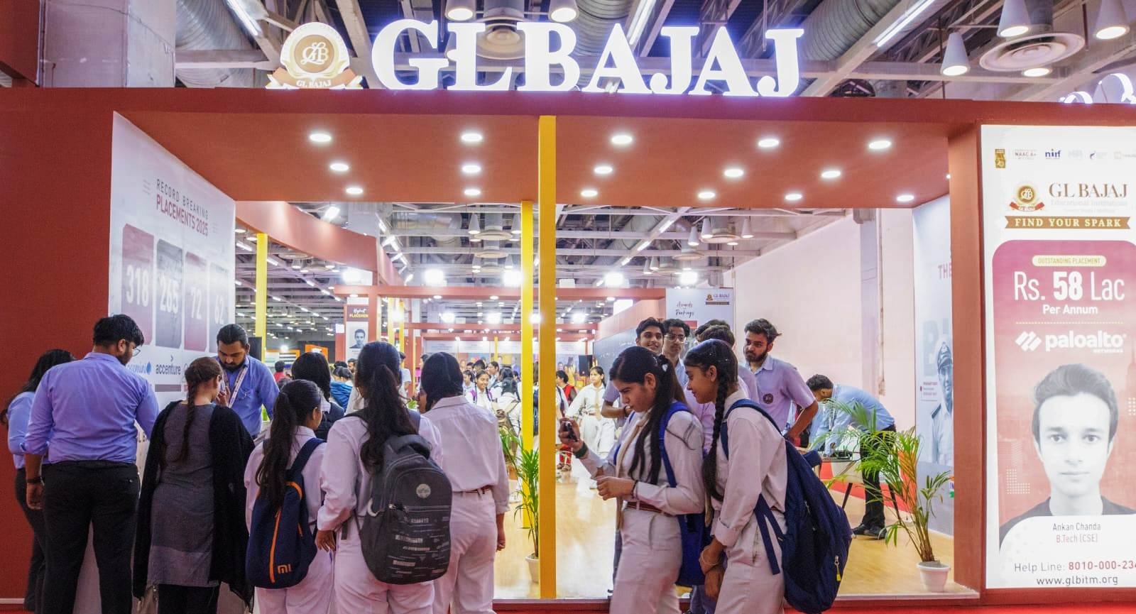 ग्रेटर नोएडा- GL Bajaj ने भारत शिक्षा एक्सपो 2025 में दिखाई अपनी नवाचार की चमक