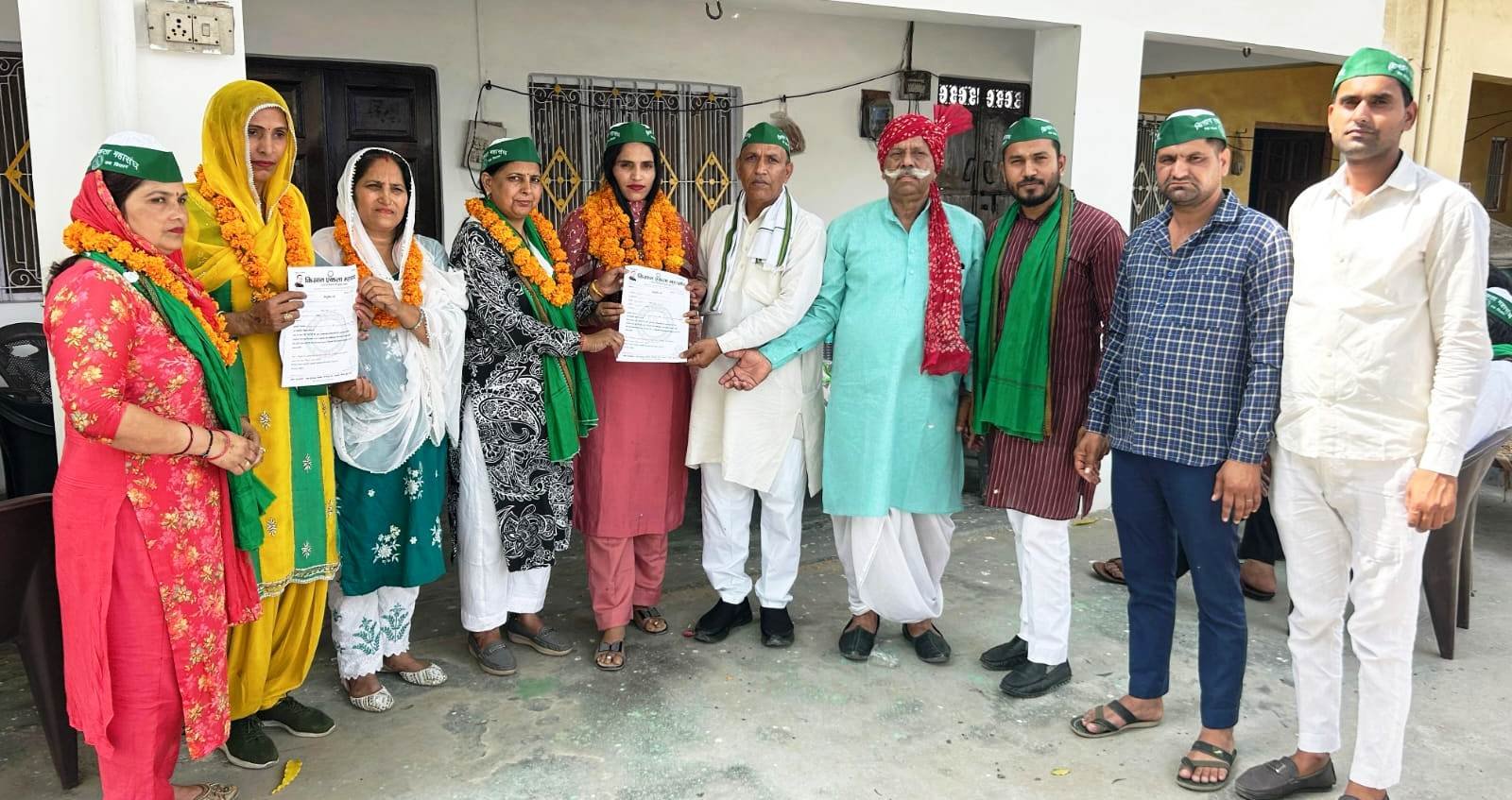 ग्रेटर नोएडा दादरी- बील अकबरपुर गांव में हुई किसान एकता महासंघ की बैठक
