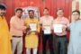 ग्रेटर नोएडा -भारतीय जनता पार्टी 45 वाँ पार्टी स्थापना दिवस और नवनियुक्त जिलाध्यक्ष अभिषेक शर्मा का पदग्रहण समारोह I