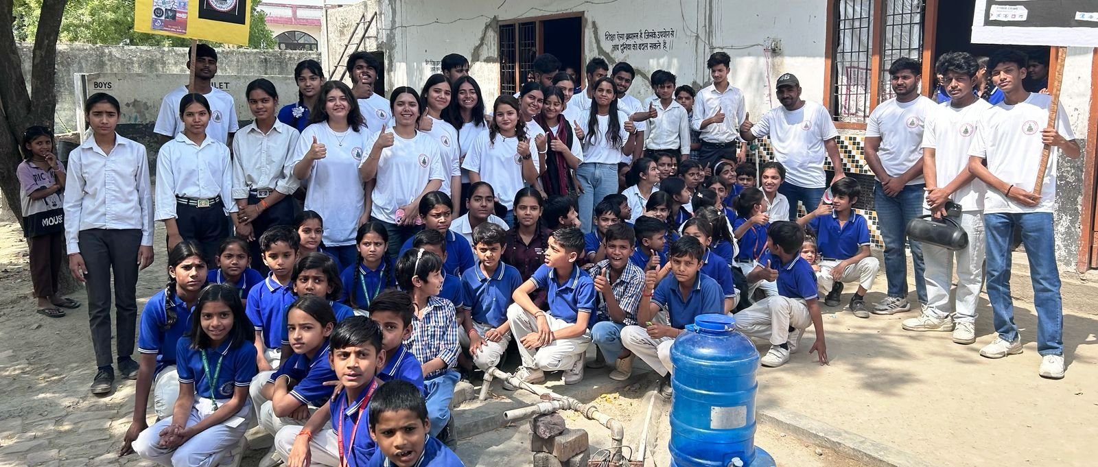 गौतम बुद्ध विश्वविद्यालय:-विद्यार्थियों ने ग्रामीण लोगों को किया सायबर फ्रॉड के प्रति सतर्क : नुक्कड़ नाटक के माध्यम से जनसंचार विभाग के छात्र-छात्राओं ने चलाया जागरूकता अभियान