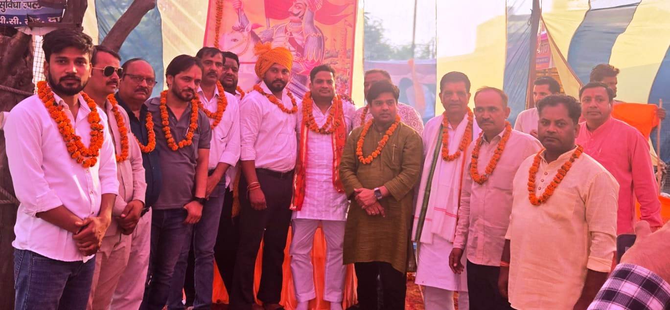 बिसाड़ा दादरी - महाराणा प्रताप जयंती के अवसर पर बिसाड़ा स्थित महाराणा प्रताप मुख्य द्वार पर एक विशाल भंडारे का आयोजन