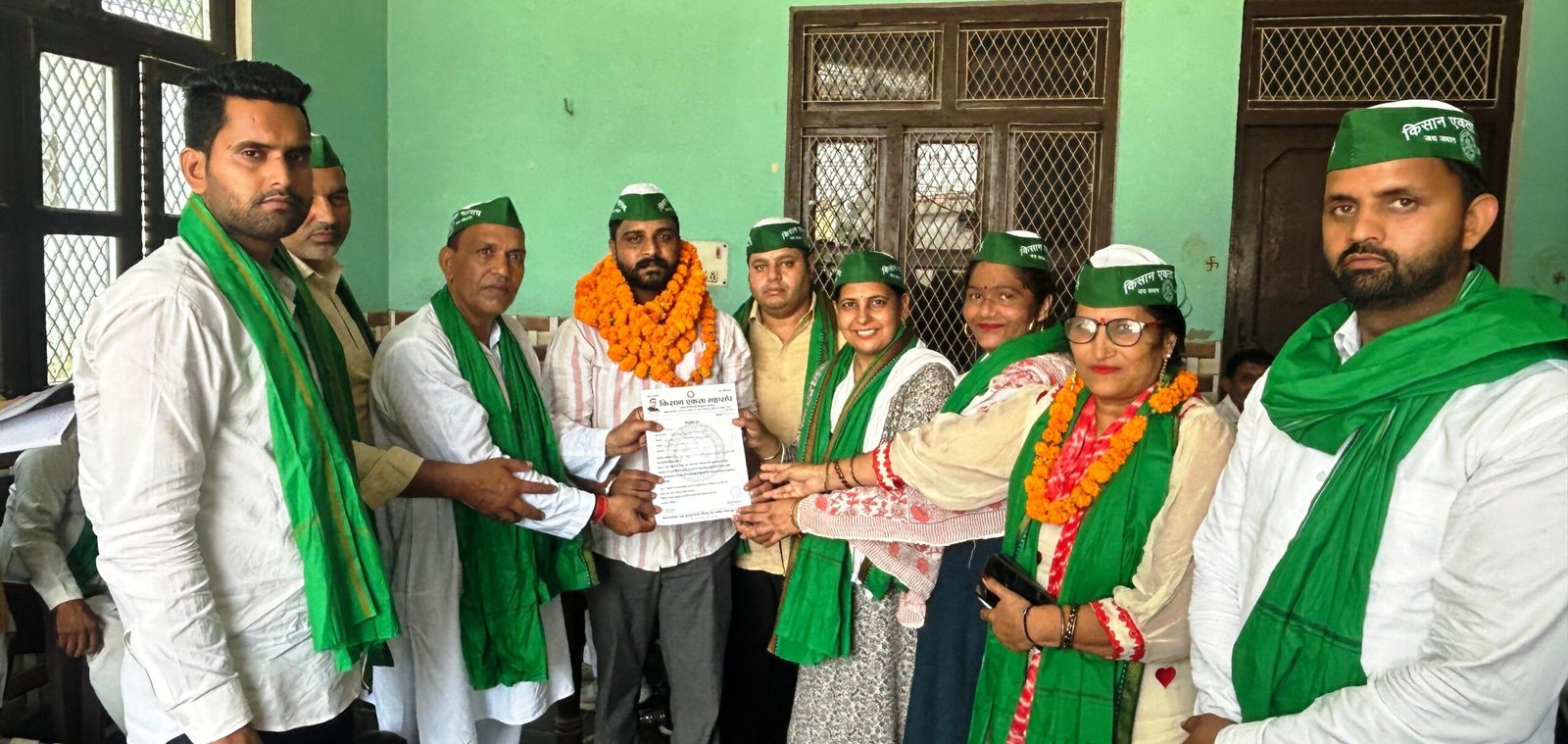 ग्रेटर नोएडा-किसान एकता महासंघ में मोहित भाटी कोट डेरीन को तहसील अध्यक्ष दादरी एवं राहुल भाटी बोडाकी को तहसील सचिव दादरी मनोनीत किया गया