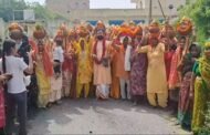 ग्रेटर नोएडा - गांव झट्टा के ठाकुर श्री राधा बल्लभ मन्दिर पर आयोजित श्रीमद्भागवत कथा I