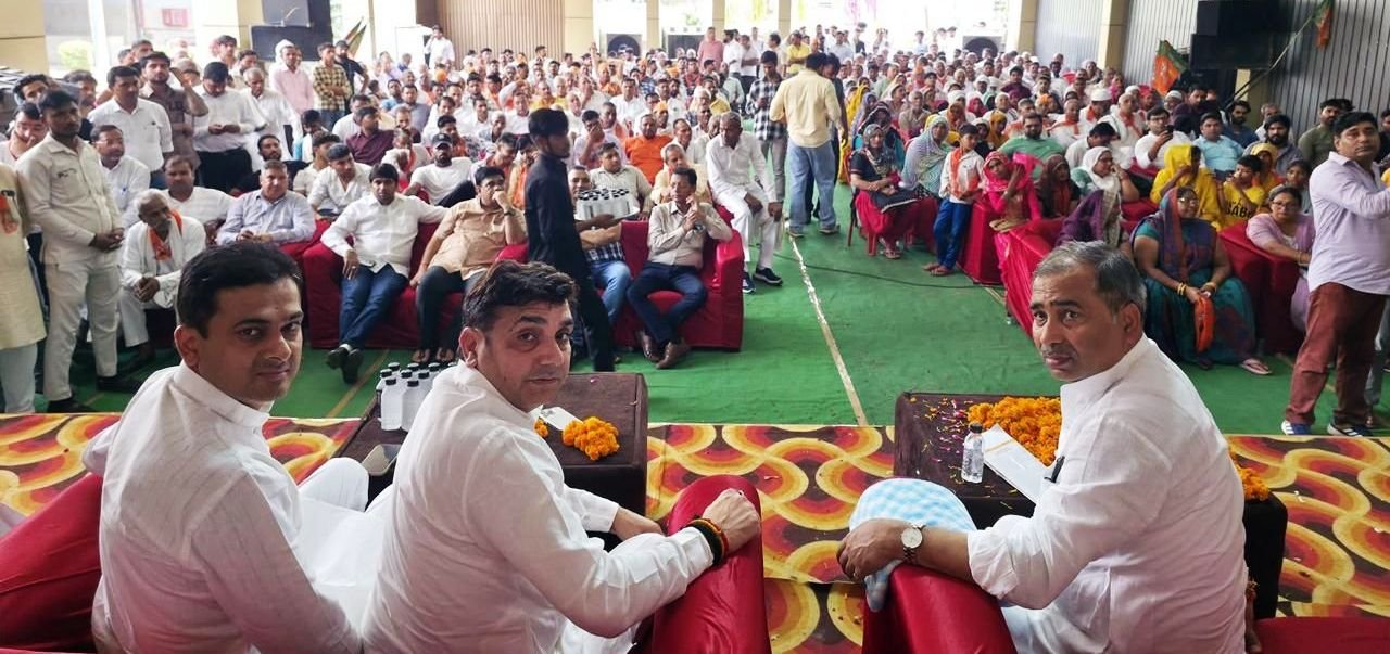 जेवर में भारतीय जनता पार्टी द्वारा आयोजित पुण्य श्लोक अहिल्याबाई होल्कर जी की 300 वे जन्म दिवस के उपलक्ष में कार्यक्रम आयोजित