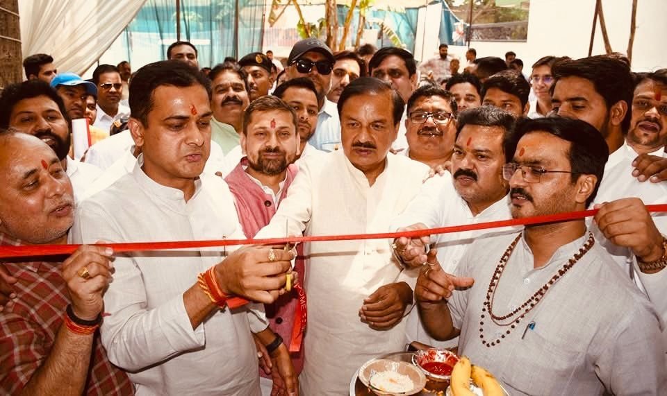 ग्रेटर नोएडा :-भारतीय जनता पार्टी ग्रेटर नोयडा मण्डल कार्यालय का उद्घाटन