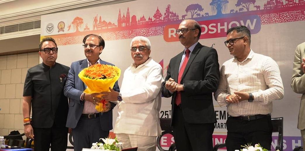 नई दिल्ली- यूपीआईटीएस 2025 रोडशो का आयोजन नई दिल्ली में उत्तर प्रदेश सरकार का निर्यात पर केंद्रित भव्य व्यापार शो का तीसरा संस्करण