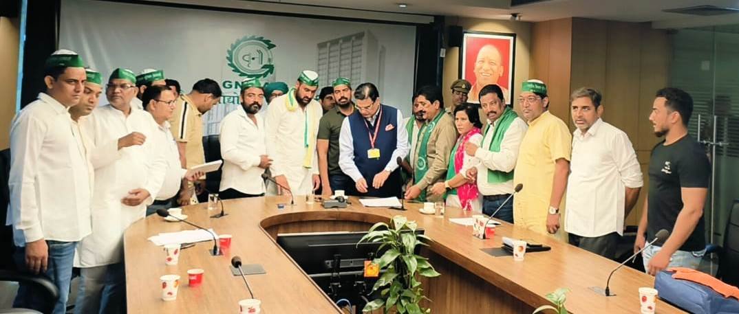 ग्रेटर नोएडा - भारतीय किसान यूनियन (बलराज) के नेतृत्व मै 10 जुलाई को ग्रेटर नोएडा विकास प्राधिकरण पर अनिश्चितकालीन किसान पडाव