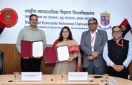 शारदा विश्वविद्यालय के स्कूल ऑफ लॉ और नेशनल फॉरेंसिक साइंसेज यूनिवर्सिटी के बीच एमओयू पर हस्ताक्षर