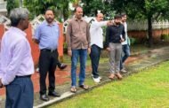 ग्रेटर नोएडा- ग्रेटर नोएडा प्राधिकरण की एसीईओ वी एस लक्ष्मी ने किया सेक्टर पी-4 का दौरा I
