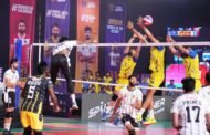 ग्रेटर नोएडा। प्रो वॉलीबॉल लीग : गोरखपुर जाएंट्स ने 3-2 से जीता एलिमिनेटर मैच,नोएडा थंडर्स का सफ़र हुआ ख़त्म I