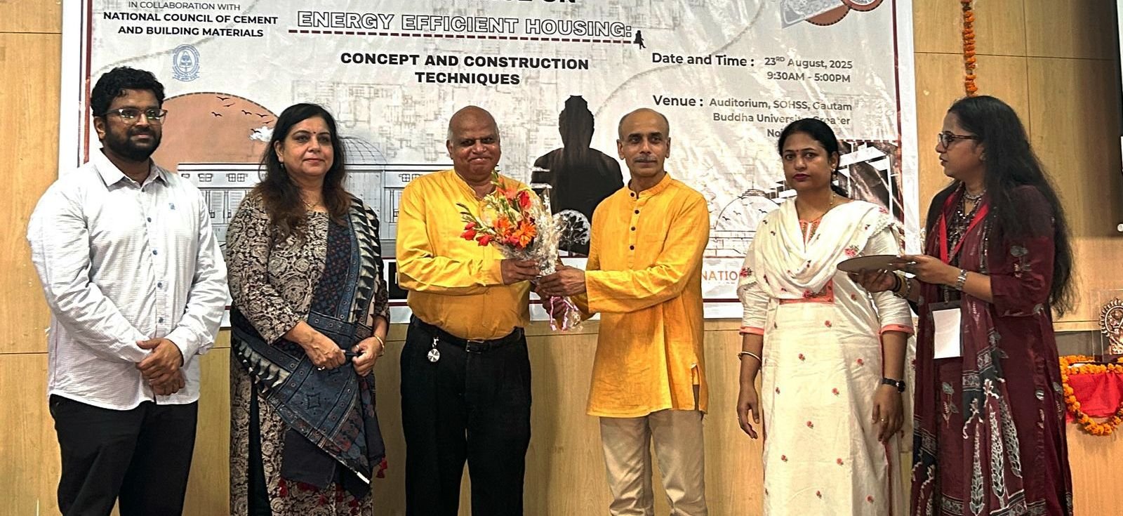 ग्रेटर नोएडा - गौतम बुद्ध विश्वविद्यालय में ऊर्जा कुशल आवास पर अंतर्राष्ट्रीय सम्मेलन सम्पन्न I