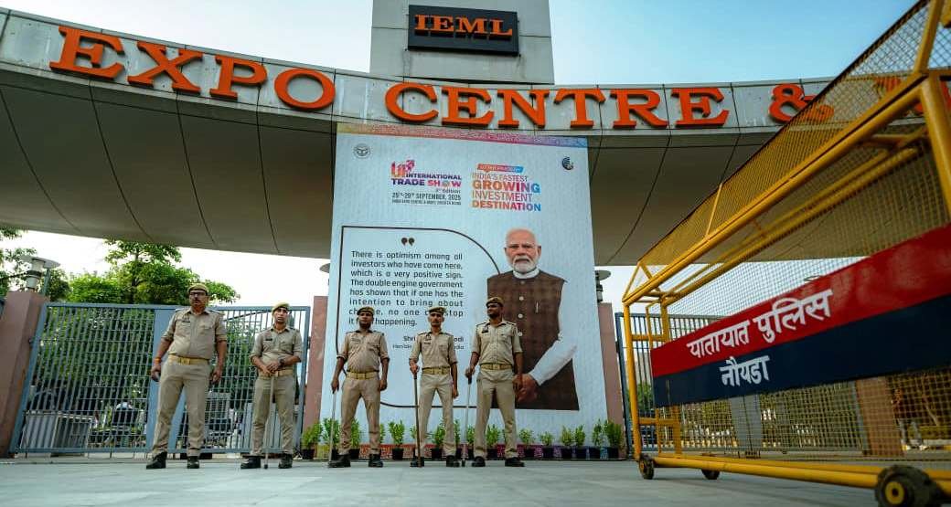 ग्रेटर नाेएडा- उत्तर प्रदेश इंटरनेशनल ट्रेड शो-2025 को दिव्य और भव्य बनाने में यूपी पुलिस की रही अहम भूमिका I