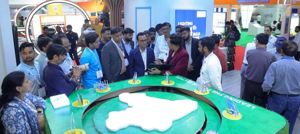 ग्रेटर नोएडा- यूपी इंटरनेशनल ट्रेड शो 2025 में एनटीपीसी स्टॉल छोड़ रहा अपनी अलग छाप I