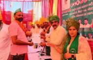 नोएडा- सैक्टर 168 स्थित छपरौली गांव मै भारतीय किसान यूनियन (बलराज) का सम्मान समारोह I