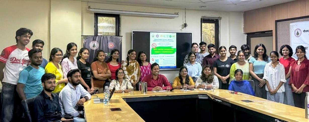 ग्रेटर नोएडा - जीबीयू एनएसएस द्वारा नशामुक्ति जागरूकता वाद-विवाद प्रतियोगिता I