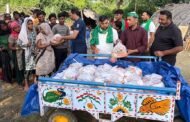 ग्रेटर नोएडा- किसान मज़दूर संघर्ष मोर्चा ने बाढ़ पीड़ितों को किया राशन वितरण I