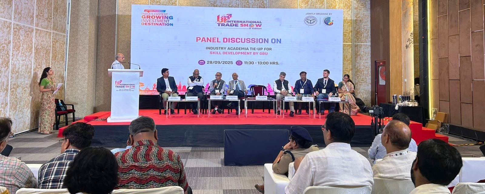 गौतम बुद्ध विश्वविद्यालय ने “इंडस्ट्री–अकादमिक सहयोग द्वारा कौशल विकास” विषय पर नॉलेज सेशन आयोजित किया I