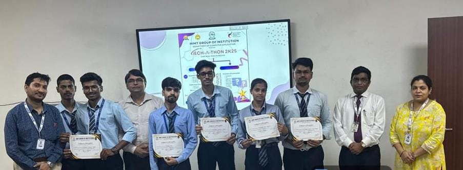 ग्रेटर नोएडा :- Headline: Harlal Institute of Management and Technology में 24-घंटे के नॉन-स्टॉप हैकथॉन का समापन, SIH 2025 के लिए सर्वश्रेष्ठ टीम का गठन I