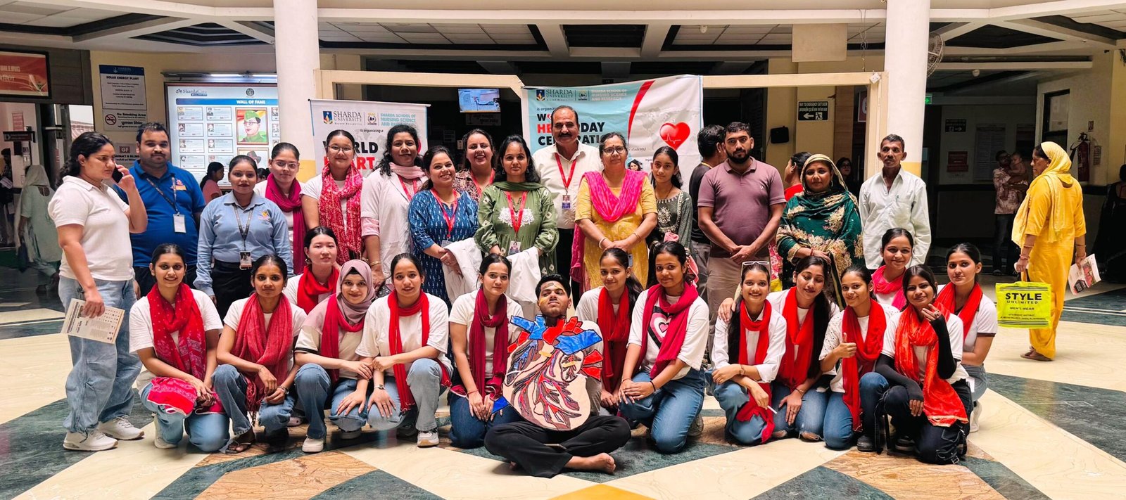 ग्रेटर नोएडा -शारदा अस्पताल में विश्व हृदय दिवस मनाया, लोगों को जागरूक करने के लिए हुए विभिन्न कार्यक्रम I