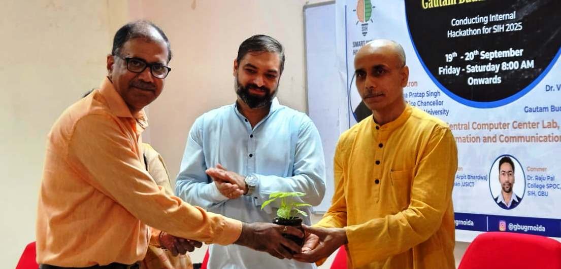 ग्रेटर नोएडा - गौतम बुद्ध विश्वविद्यालय में स्मार्ट इंडिया हैकथॉन 2025 का आंतरिक हैकथॉन का शुभारंभ I