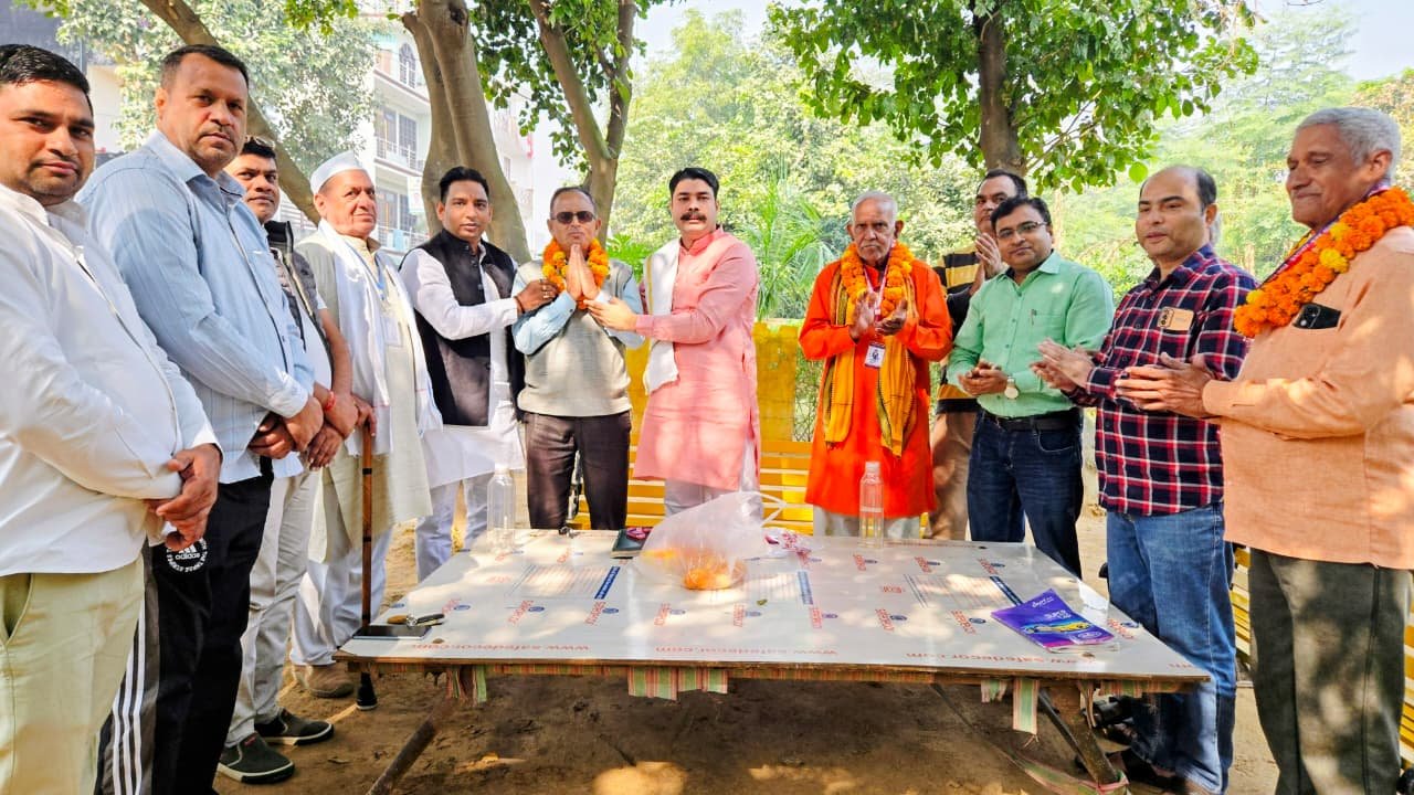 ग्रेटर नोएडा :-सेक्टर ओमिक्रोन 3 में करप्शन फ्री इंडिया संगठन ने किया संगठन का विस्तार किया-चौधरी प्रवीण भारतीय