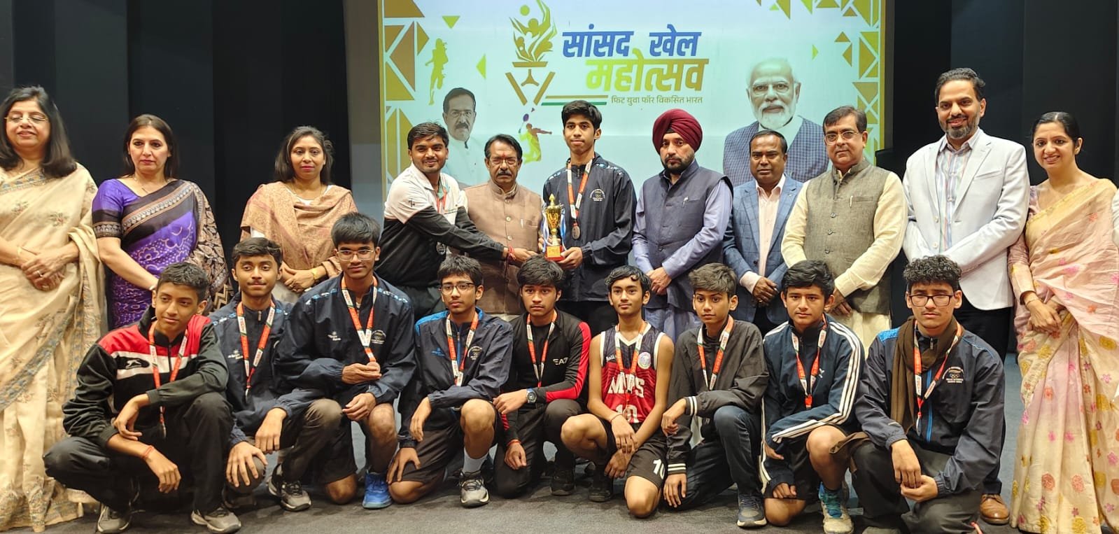 पूर्वी दिल्ली-प्रधानमंत्री सांसद खेल महोत्सव–2025, आनंद विहार के संत विवेकानंद स्कूल में सांसद खेल महोत्सव I