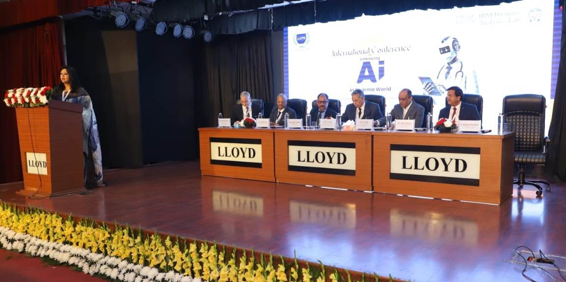 ग्रेटर नोएडा- लॉयड ग्रुप ऑफ इंस्टीट्यूशन्स (फार्मेसी) में आज “एम्ब्रेसिंग एआई इन फार्मा” विषय पर पाँचवें वार्षिक अन्तर्राष्ट्रीय सम्मेलन