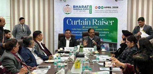 ग्रेटर नोएडा- भारत शिक्षा एक्सपो 2026 एवं विश्व गुरु सम्मेलन का भव्य अनावरण I