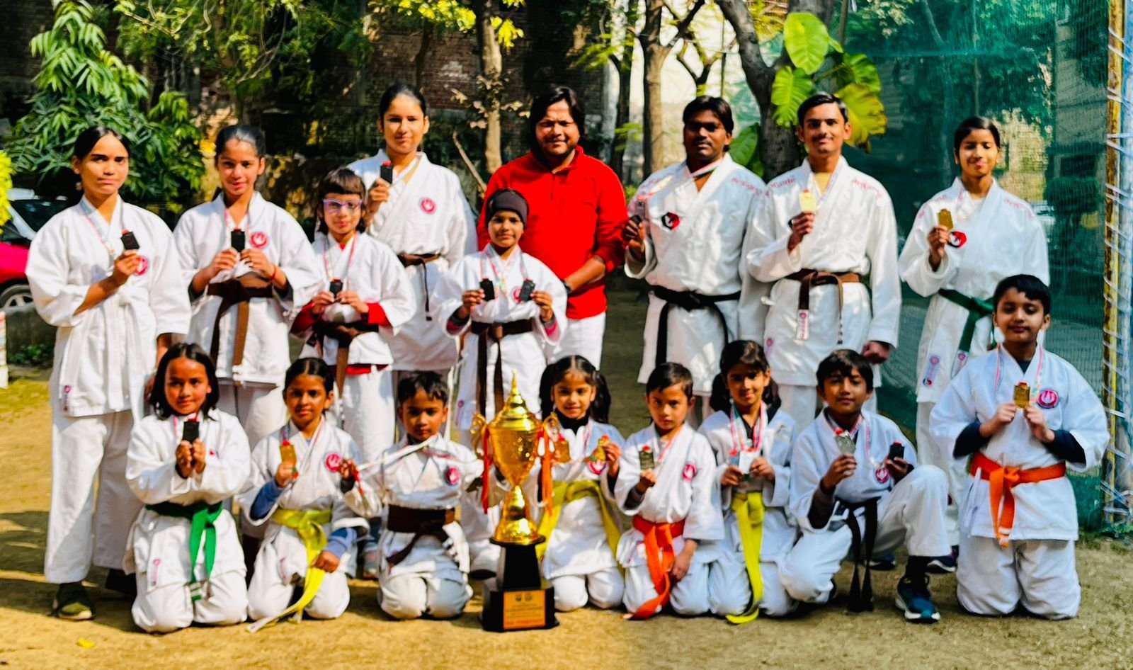 दिल्ली- दिल्ली स्तिथ तालकटोरा स्टेडियम में आयोजित तीसरी एआईकेएफ प्रसीडेंट कप का अयोजन I