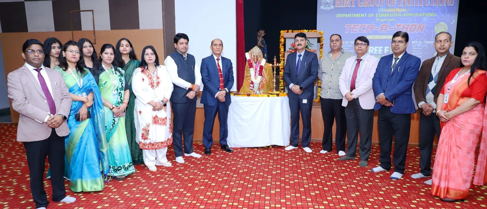 ग्रेटर नोएडा - हरलाल इन्सटीट्यूट ऑफ मैनेजमेन्ट एण्ड टैक्नोलॉजी, ग्रेटर नोएडा के कम्प्यूटर एप्लीकेशन विभाग द्वारा दो दिवसीय (24,25 फरवरी 2026) TECH-ATHON का आयोजन