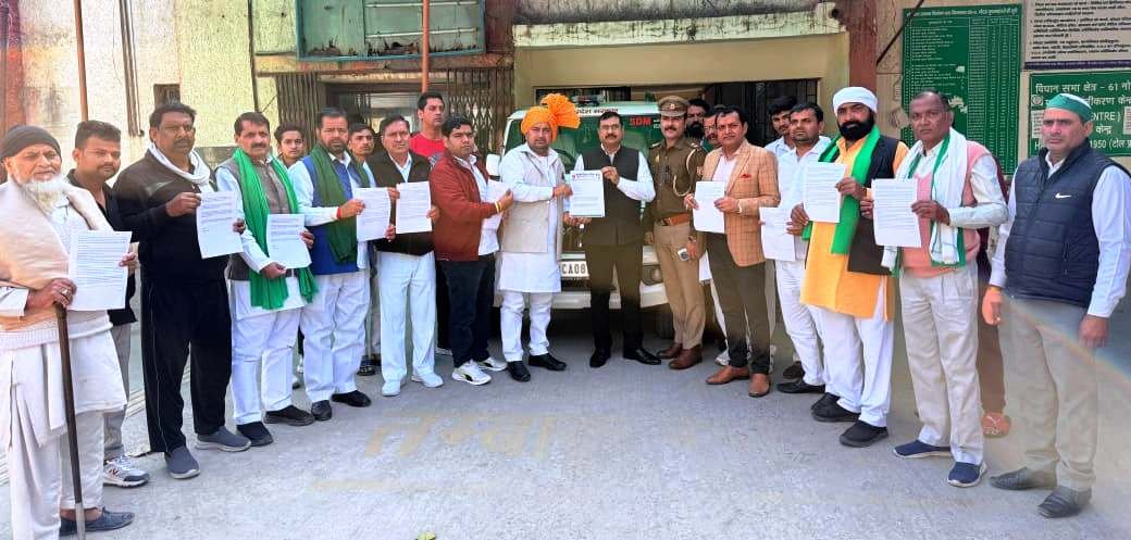 नोएडा- अमेरिका-भारत व्यापार समझौते को तत्काल किया जाए रद्द -अशोक भाटी