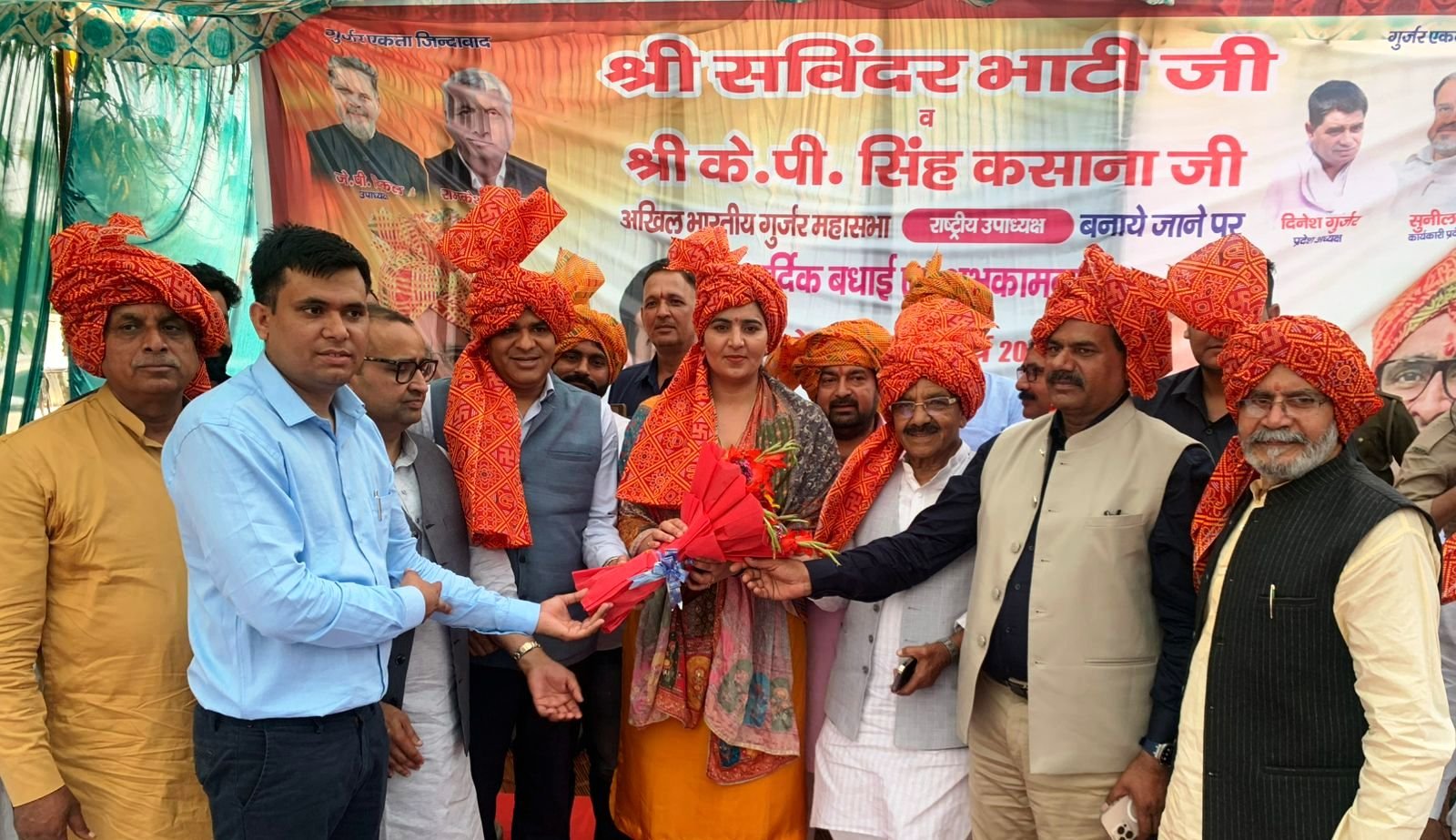 ग्रेटर नोएडा दादूपुर ग्राम में गुर्जर महासभा की महत्वपूर्ण बैठक I