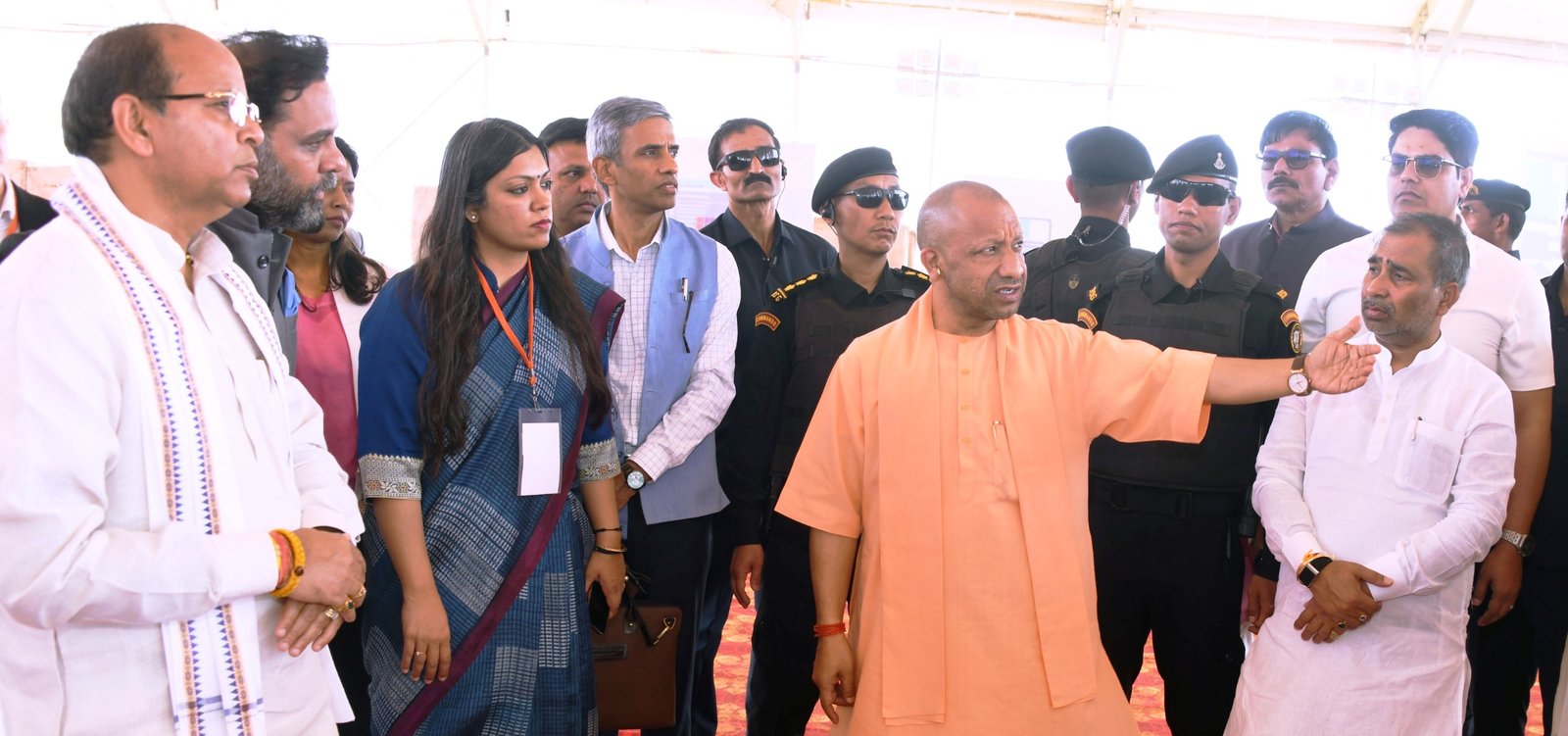 गौतमबुद्धनगर-मुख्यमंत्री योगी आदित्यनाथ जी ने नोएडा इंटरनेशनल एयरपोर्ट, जेवर के प्रस्तावित लोकार्पण कार्यक्रम की तैयारियों का लिया जायजा