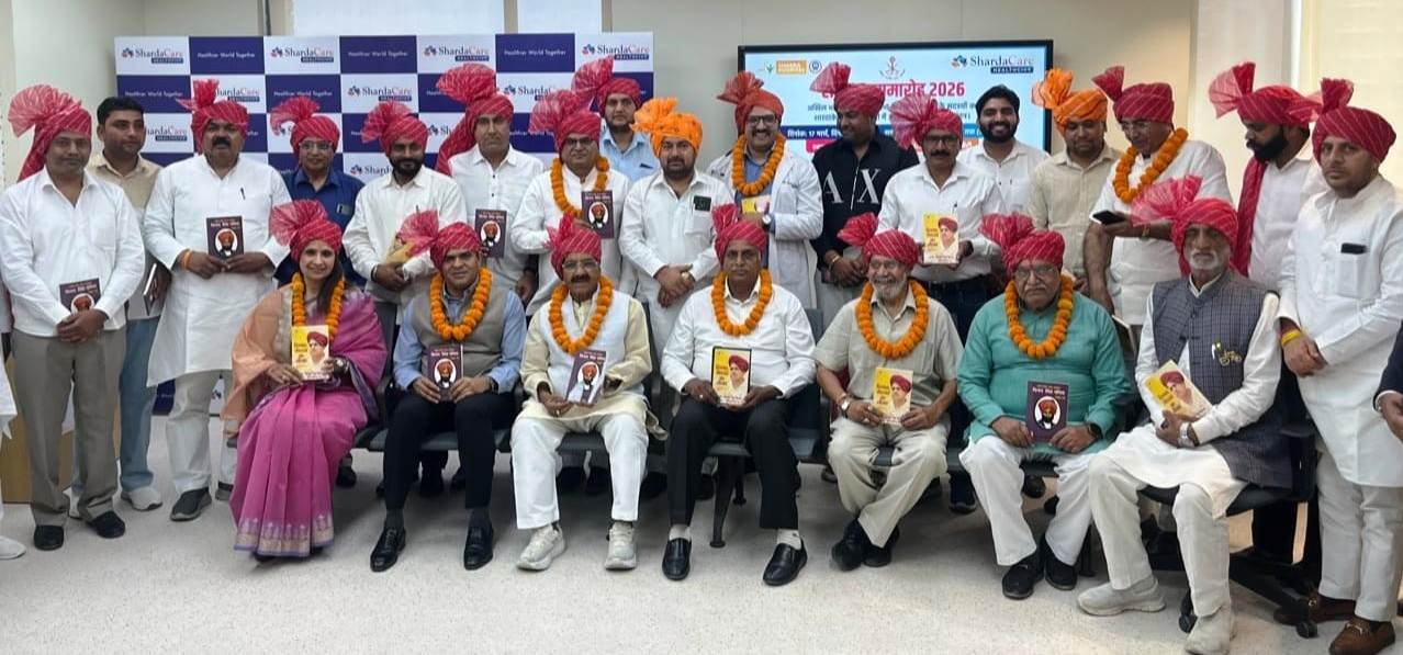 ग्रेटर नोएडा- शारदा यूनिवर्सिटी में गुर्जर महासभा पदाधिकारियों का भव्य स्वागत I