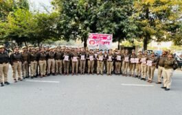 गौतमबुद्धनगर- अंतर्राष्ट्रीय महिला दिवस के अवसर पर पुलिस कमिश्नरेट गौतमबुद्धनगर के अन्तर्गत नोएडा पुलिस द्वारा स्कूटी व पैदल रैली का आयोजन
