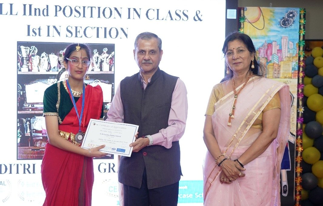 ग्रेटर नोएडा- जी डी गोयंका पब्लिक स्कूल, स्वर्ण नगरी ग्रेटर नोएडा में प्रतिभा सम्मान समारोह I