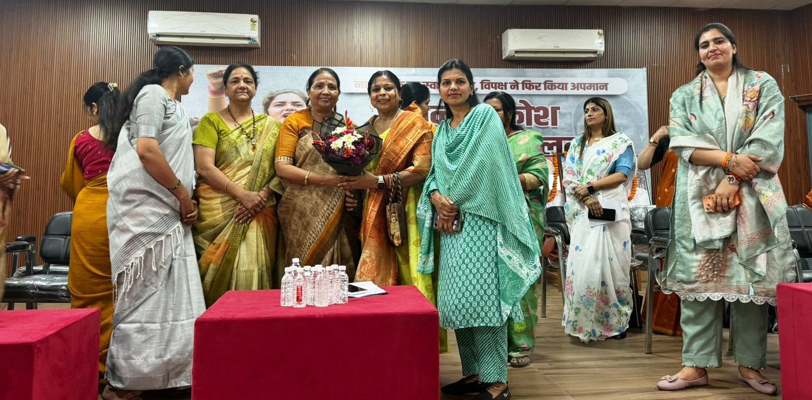 दादरी- मिहिर भोज कॉलेज के गुर्जर भवन में जन आक्रोश महिला जिला सम्मेलन I