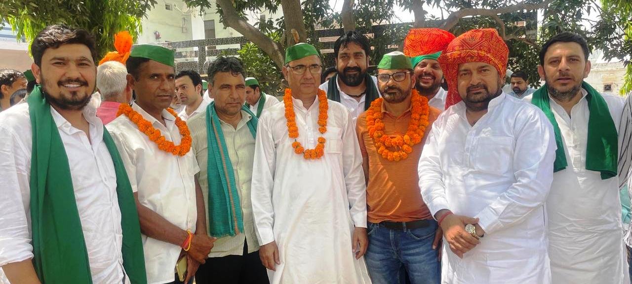 दादरी सादोपुर में संगठन विस्तार, विकास गुर्जर ने थामा भाकियू टिकैत का हाथ I