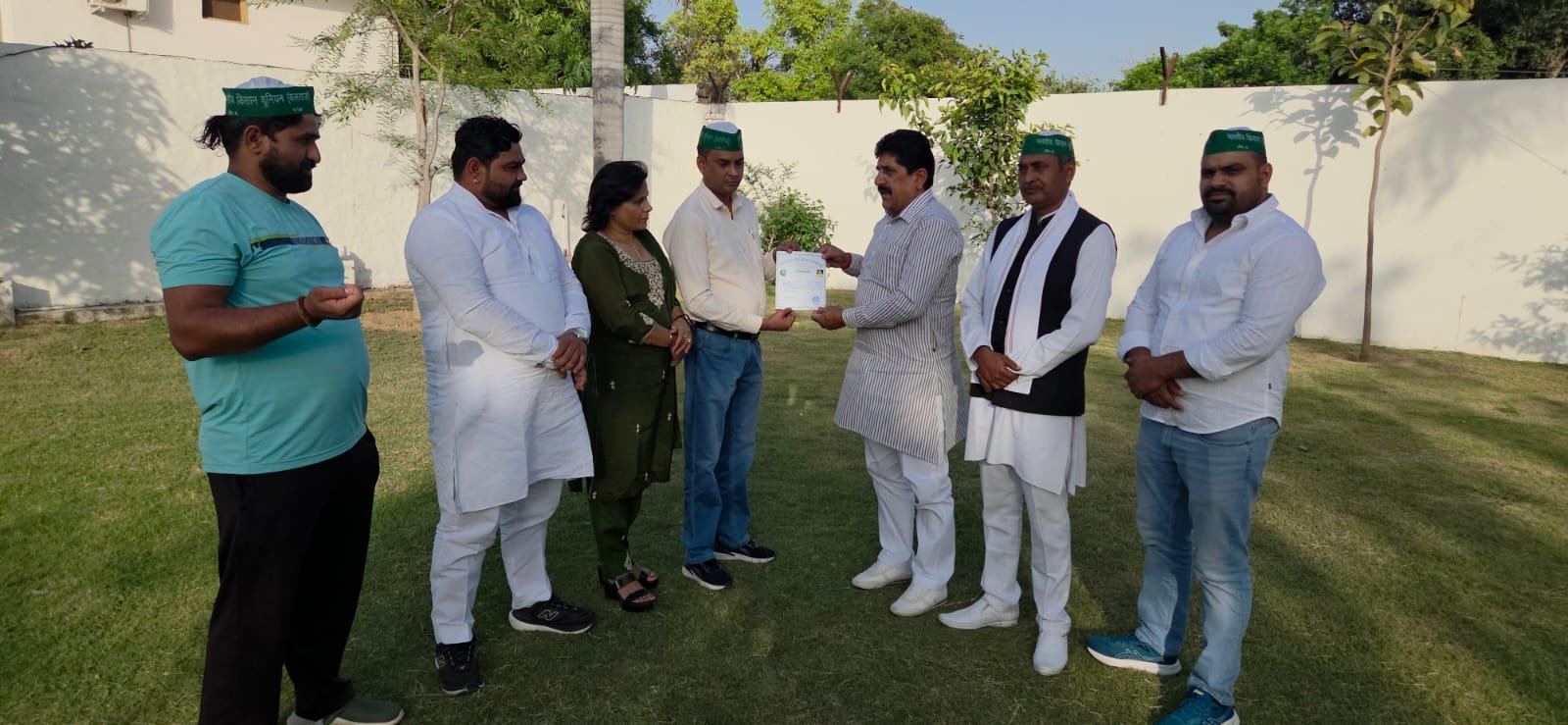 भारतीय किसान यूनियन (बलराज) जरीफ अली चेची बने जिला महासचिव  I