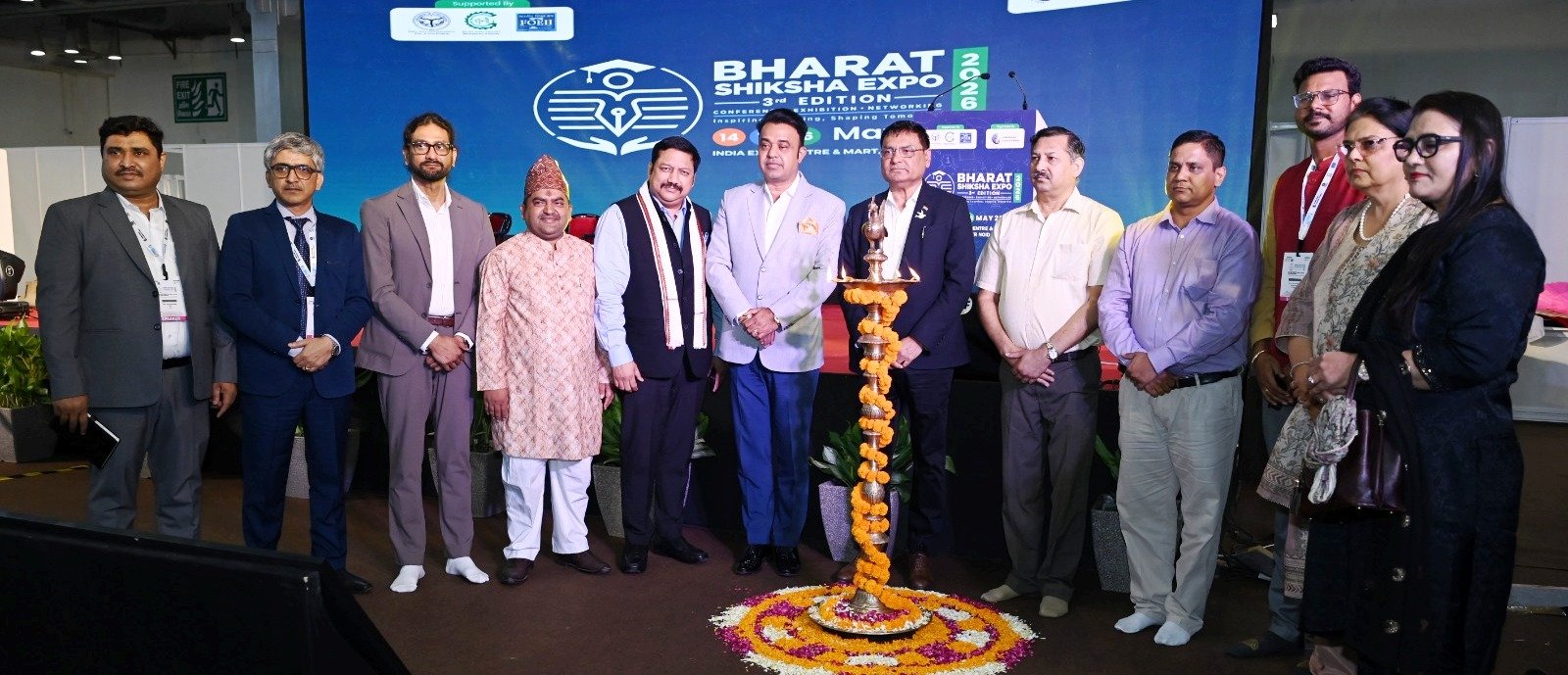 गौतमबुद्धनगर- भारत शिक्षा एक्सपो-2026 के तृतीय संस्करण का इंडिया एक्सपो मार्ट ग्रेटर नोएडा में हुआ भव्य शुभारंभ